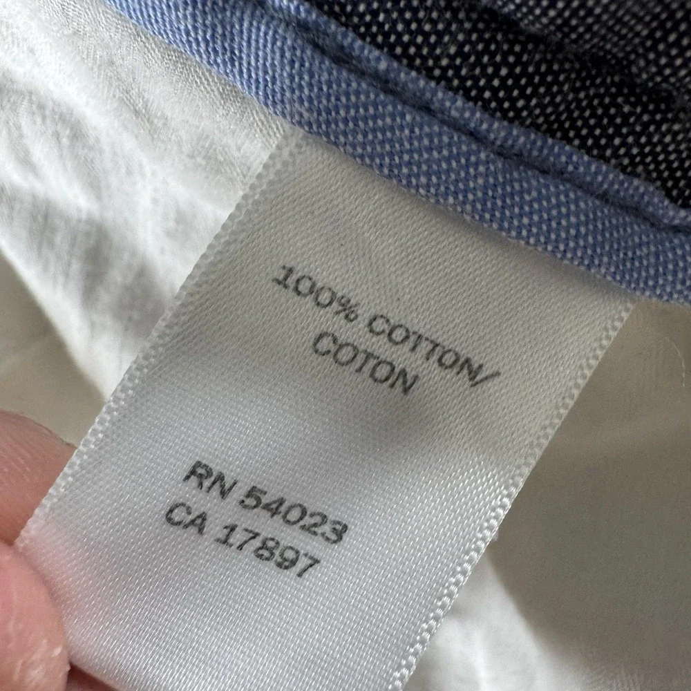 Banana Republic Dawson Pants Mens 36x33 Beige Cotton Chino Straight Office